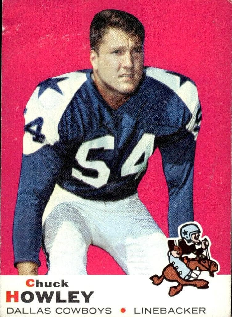 Chuck Howley 1969 topps Topps