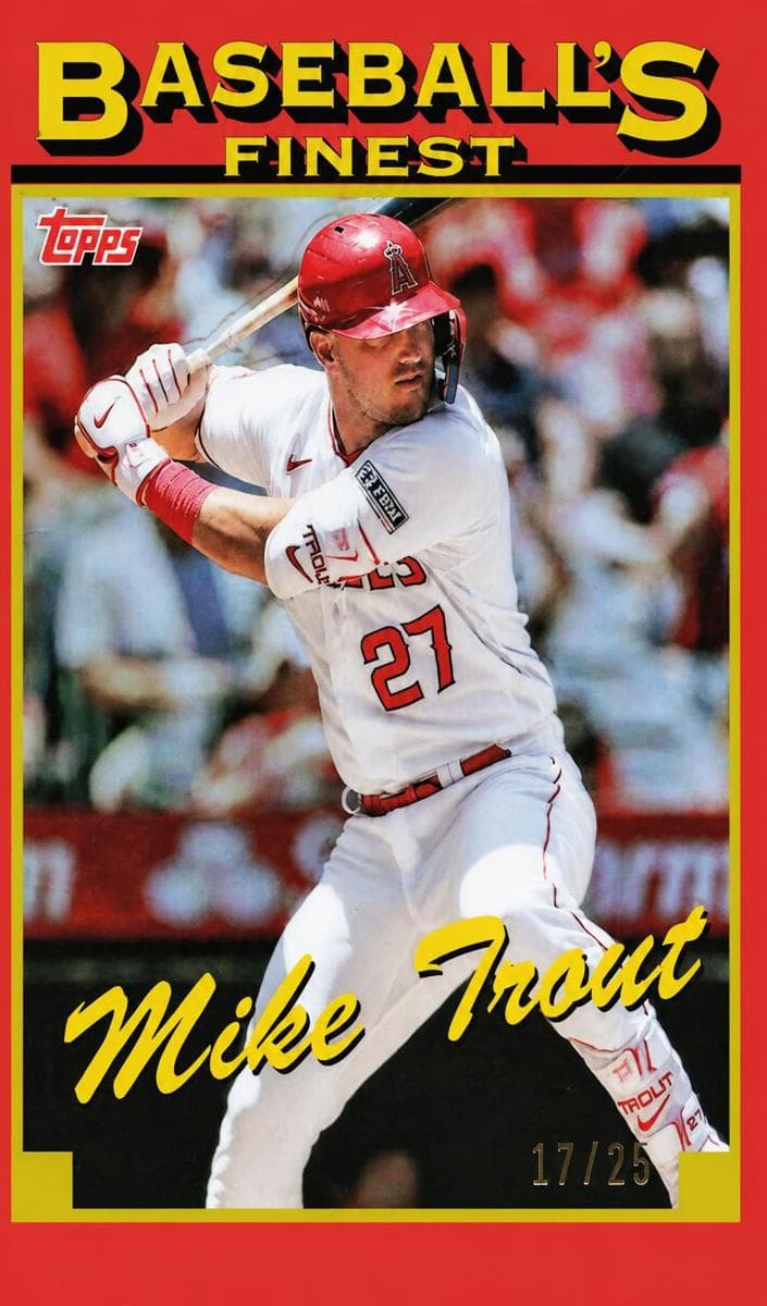 Mike Trout 2024 unknown Finest