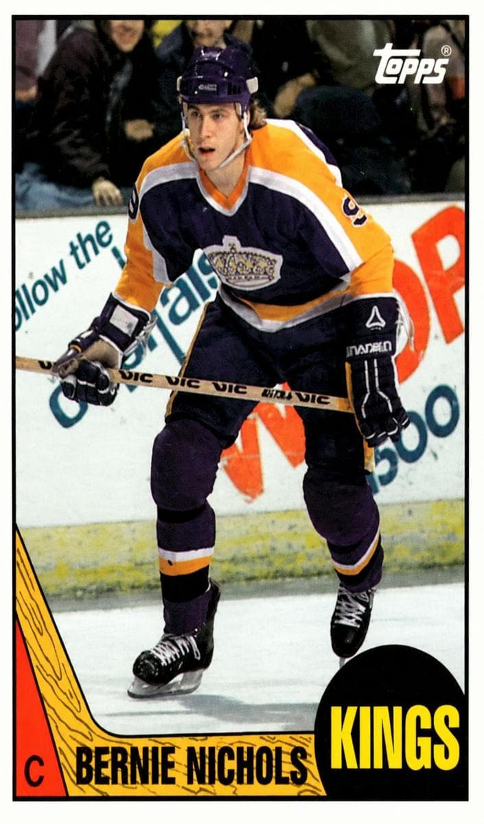 Bernie Nicholls 1987 topps Topps