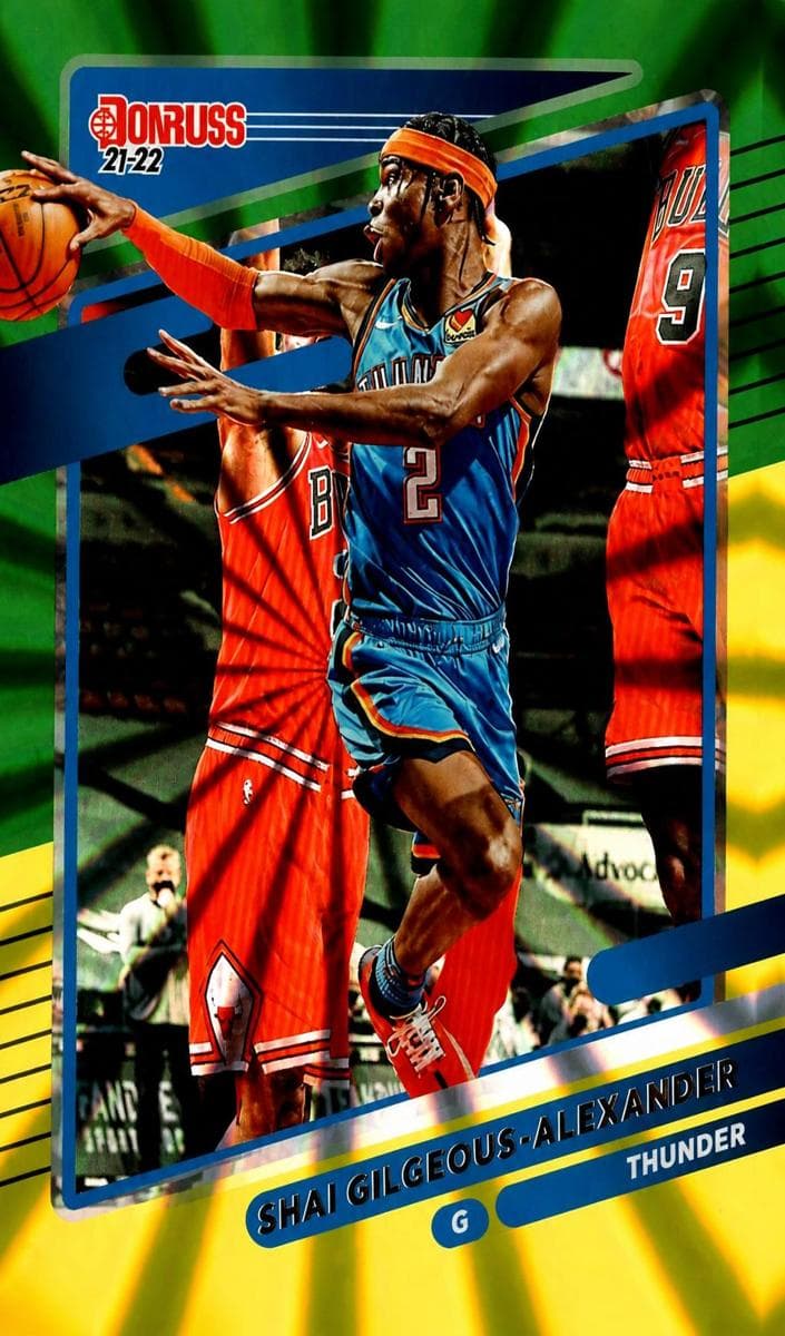 Shai Gilgeous-Alexander 2021 panini Donruss