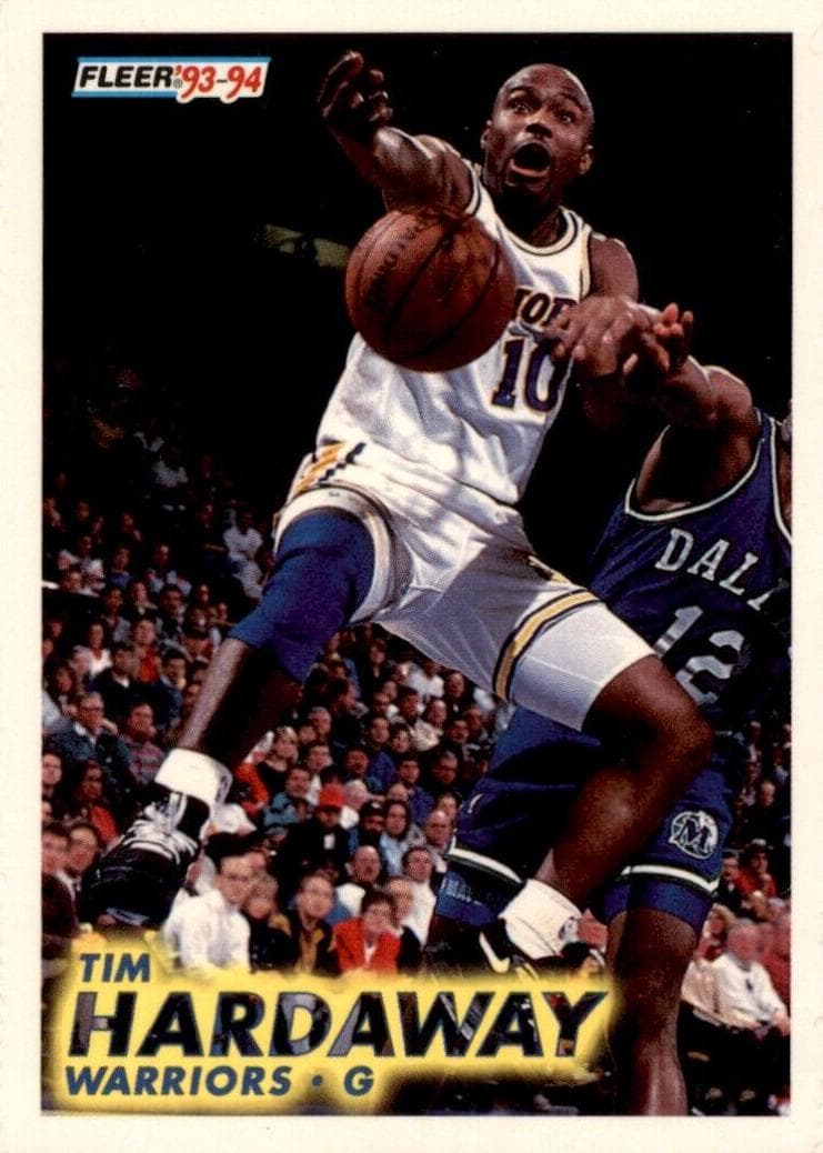 Tim Hardaway 1993 fleer Fleer