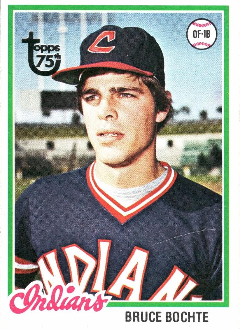 Bruce Bochte 1978 topps Topps