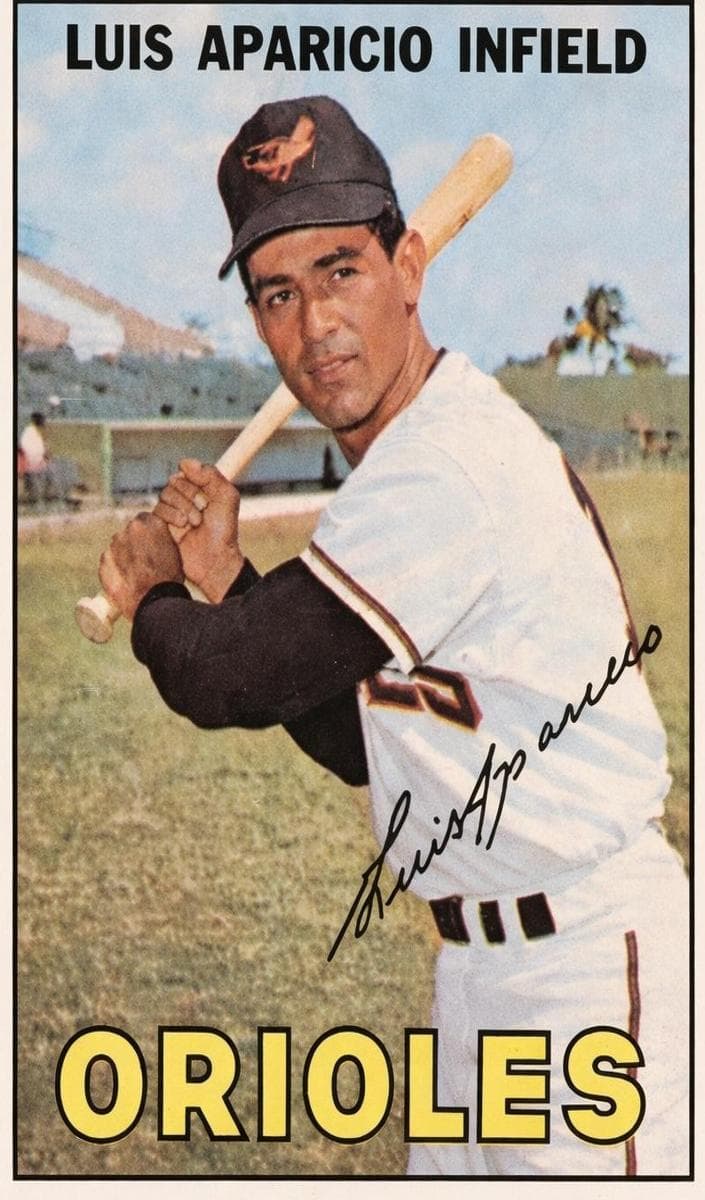 Luis Aparicio 1967 topps