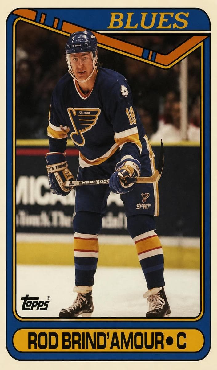 Rod Brind'Amour 1990 topps