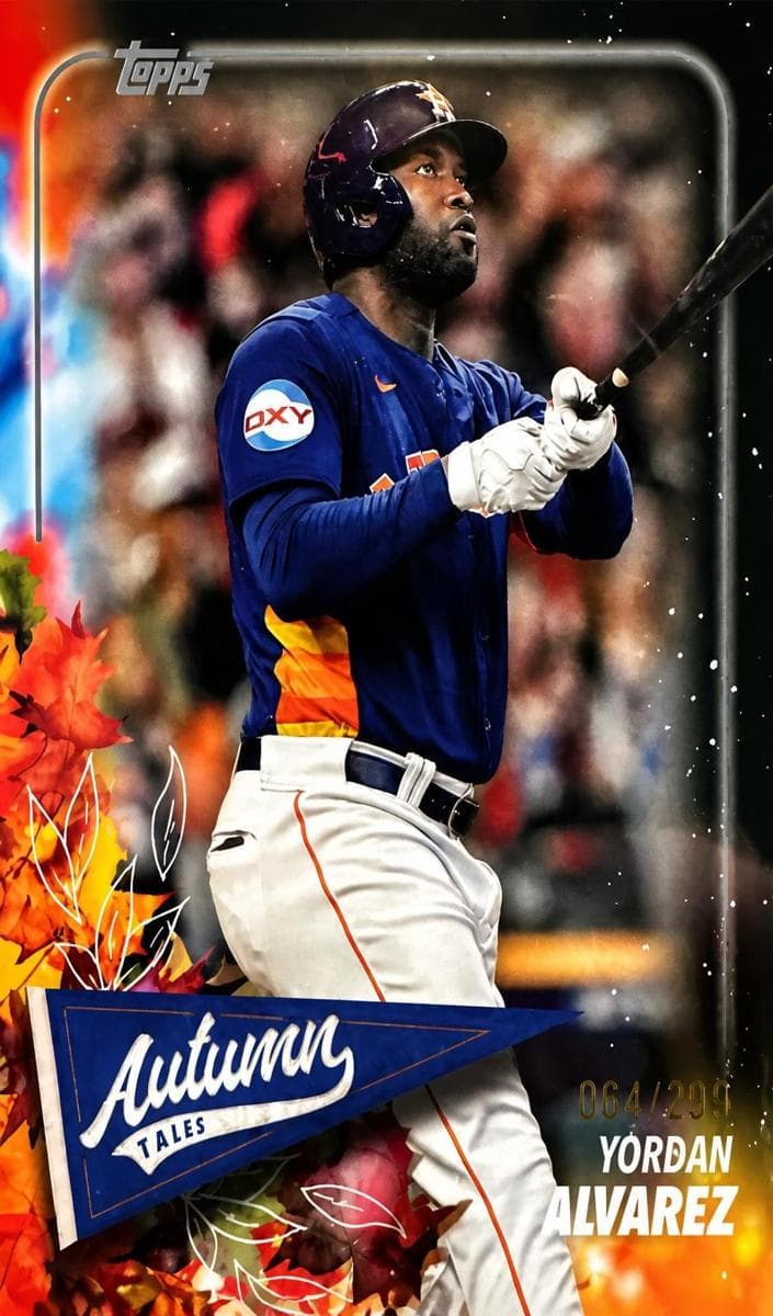 Yordan Alvarez 2024 topps Topps Update