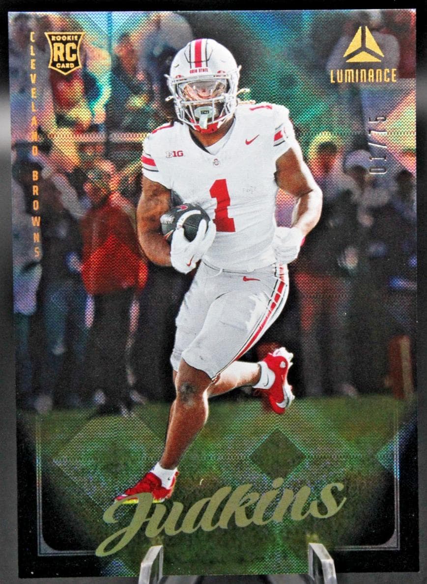 Quinshon Judkins 2025 Panini Luminance rookie card