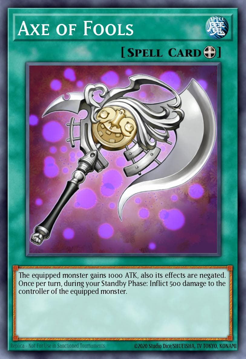 Axe of Fools 2010 Yu-Gi-Oh!