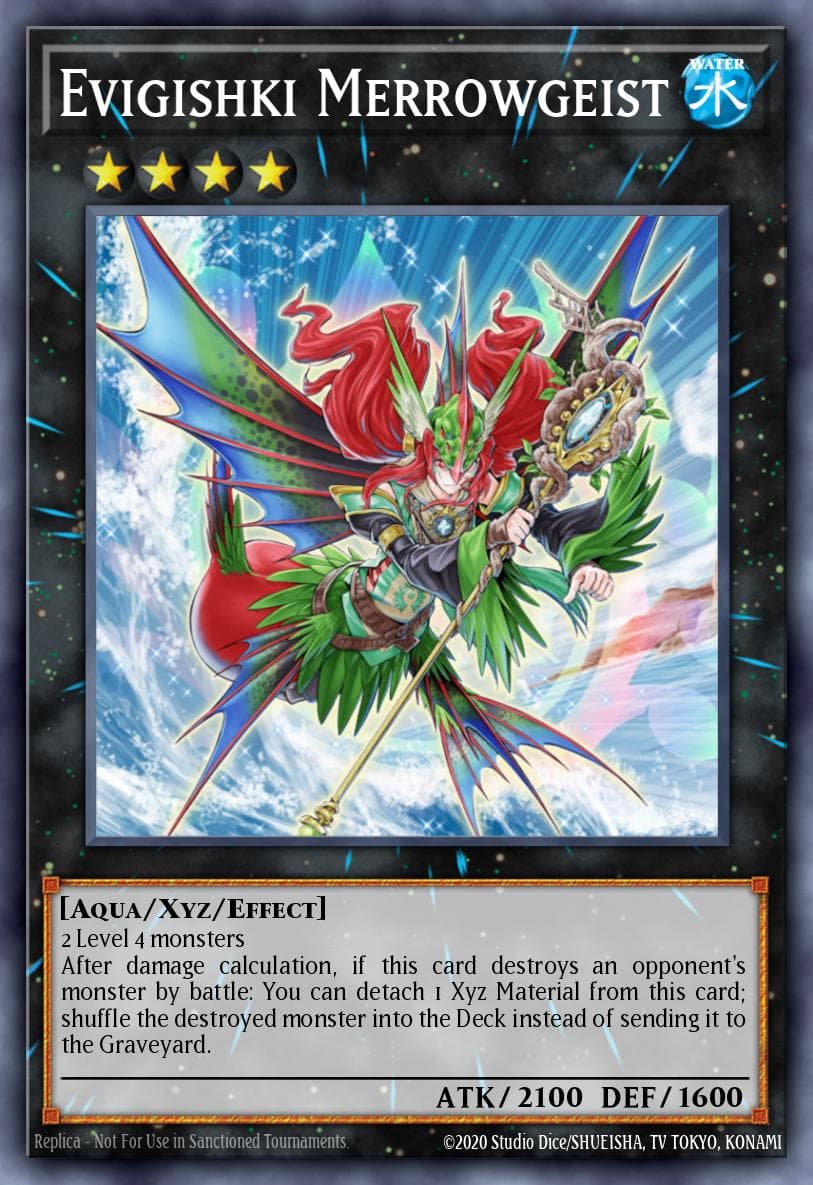 Evigishki Merrowgeist 2012 Yu-Gi-Oh! Duel Terminal 6