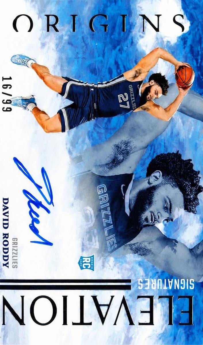 David Roddy 2022 panini Panini Origins