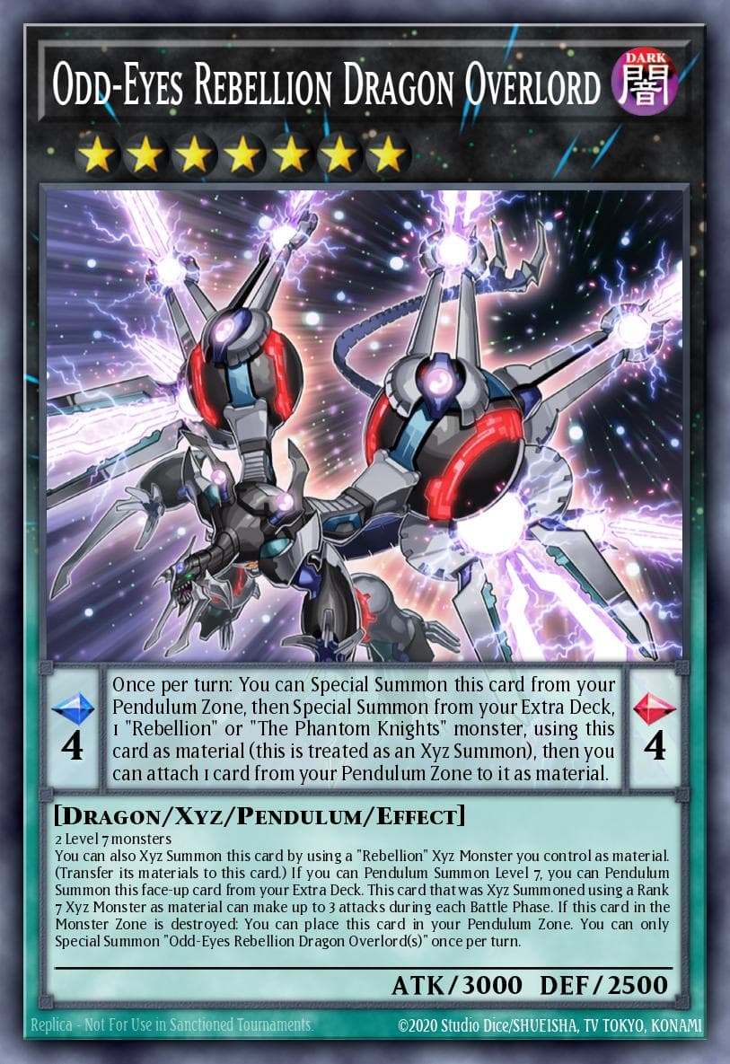 Odd-Eyes Rebellion Dragon Overlord #GFP2-EN004