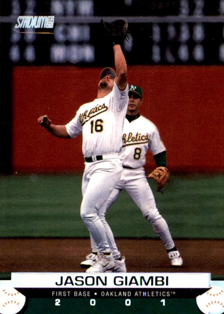 Jason Giambi 2001 unknown Stadium Club