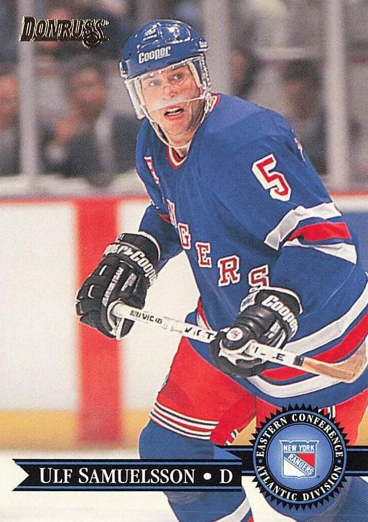 Ulf Samuelsson 1995 panini Donruss