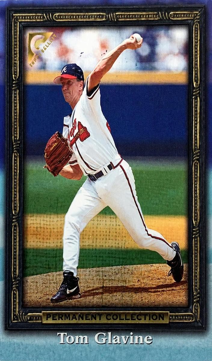 Tom Glavine 1998 topps Topps Gallery
