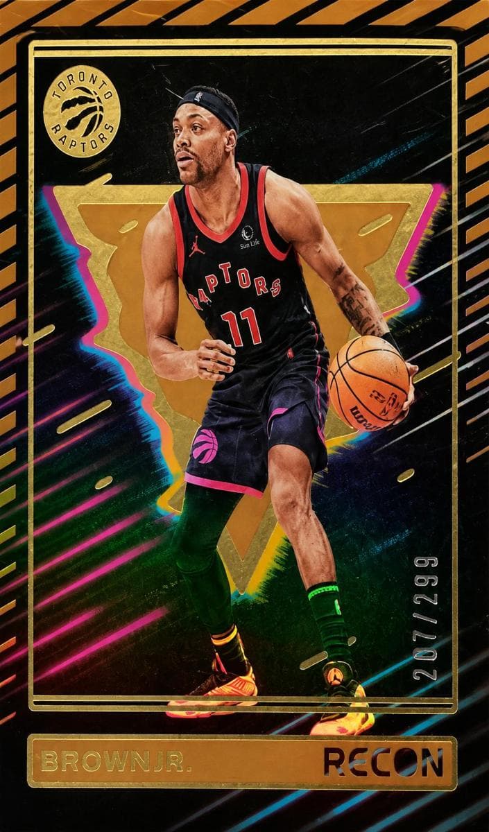 Bruce Brown 2023 panini Panini Recon