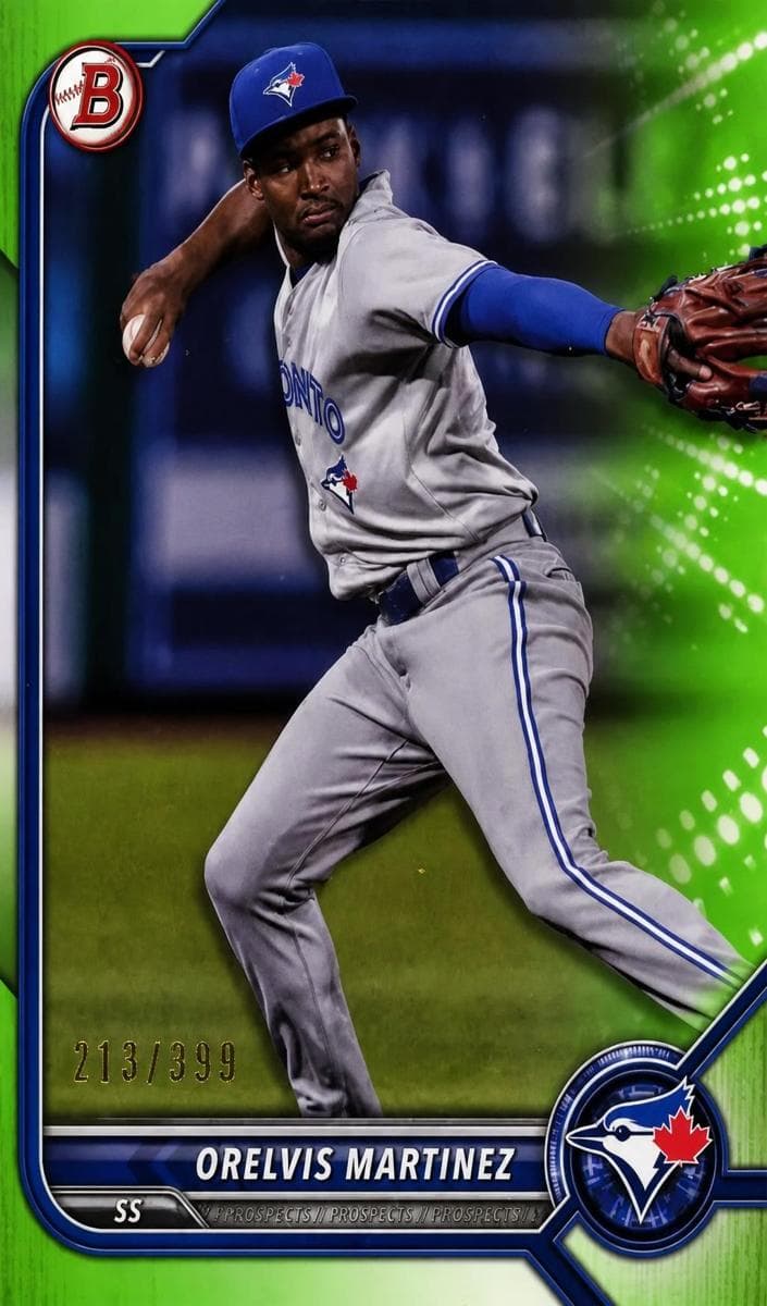 Orelvis Martinez 2022 bowman Bowman