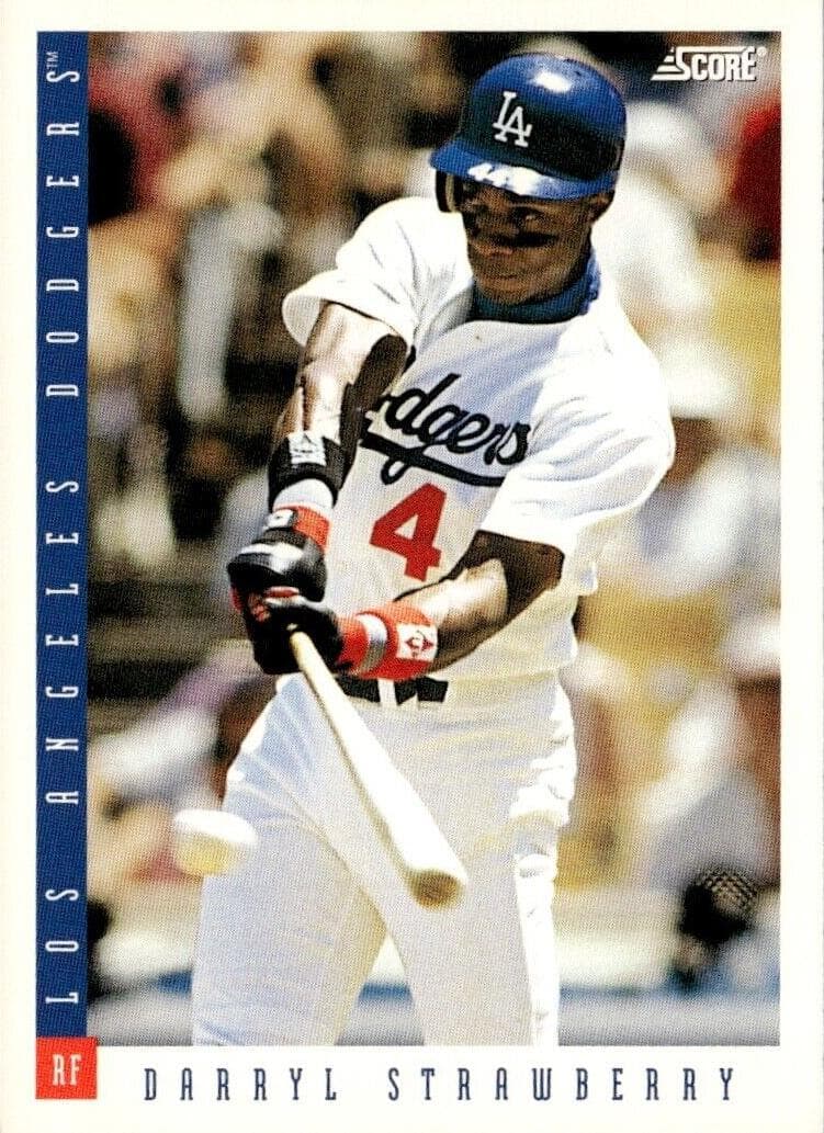 Darryl Strawberry 1993 panini Score