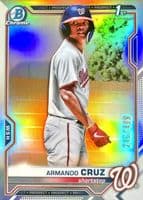 Armando Cruz trading card
