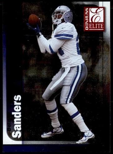 Deion Sanders 1999 panini Elite