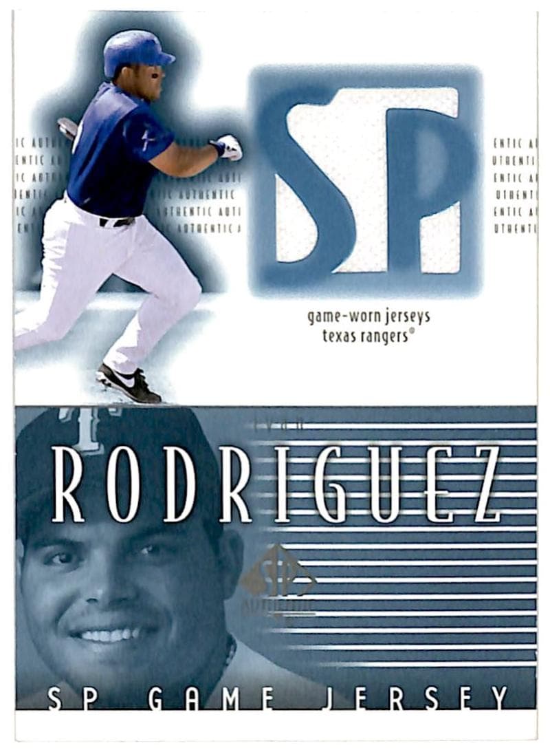 Ivan Rodriguez 2002 unknown SP Authentic