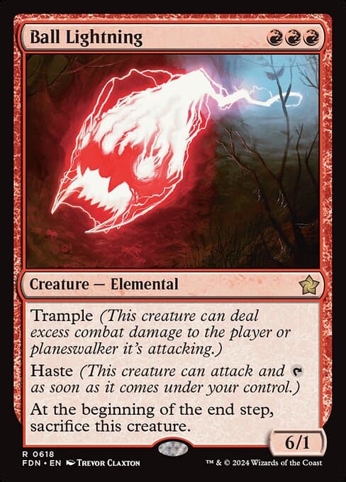Ball Lightning 2024 Magic: The Gathering Mystery Booster 2