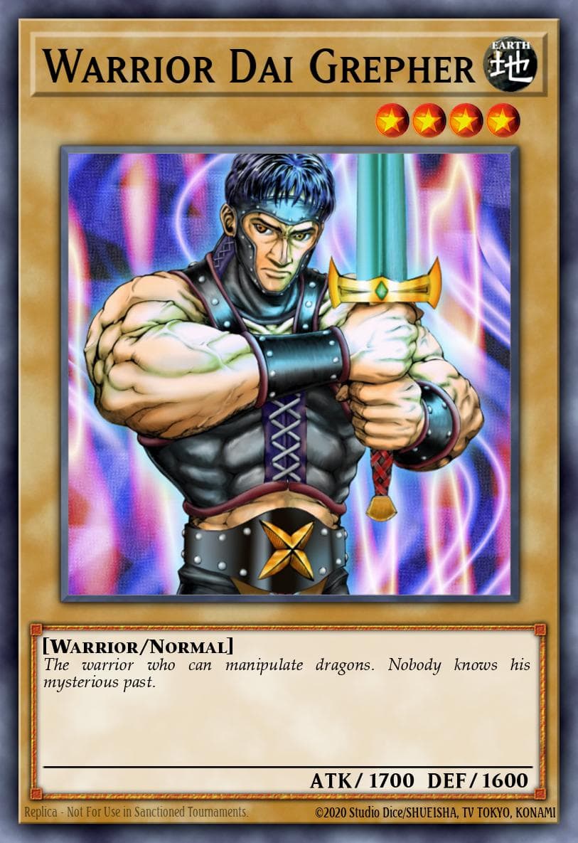 Warrior Dai Grepher #YSD-EN002
