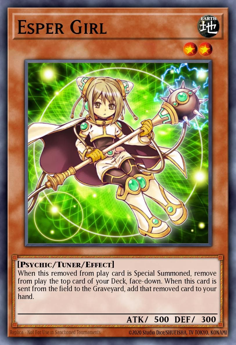 Esper Girl 2011 Yu-Gi-Oh!
