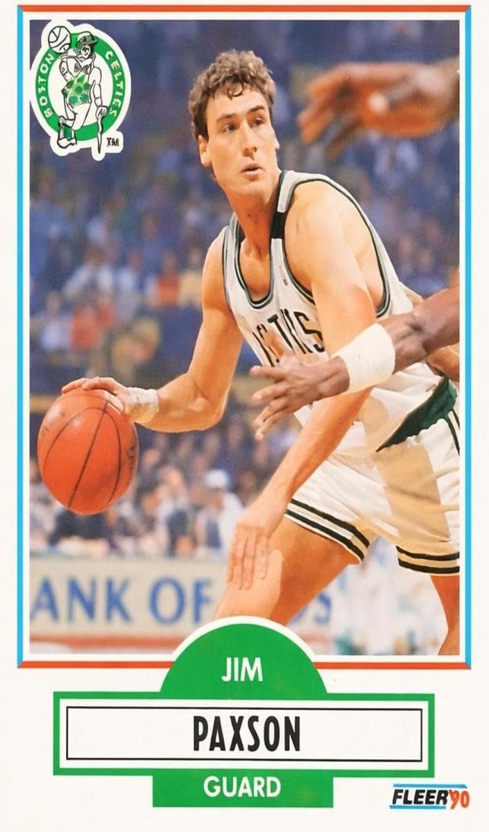 Jim Paxson 1990 fleer Fleer