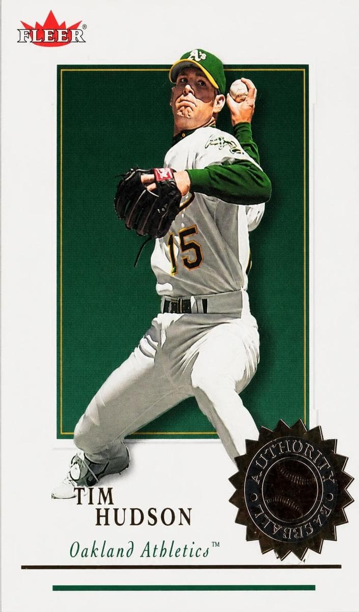Tim Hudson 2001 fleer Fleer Authority