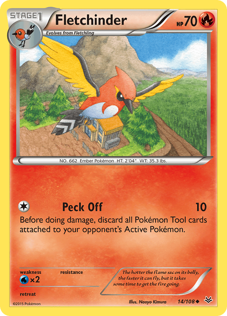Fletchinder 2025 Pokemon