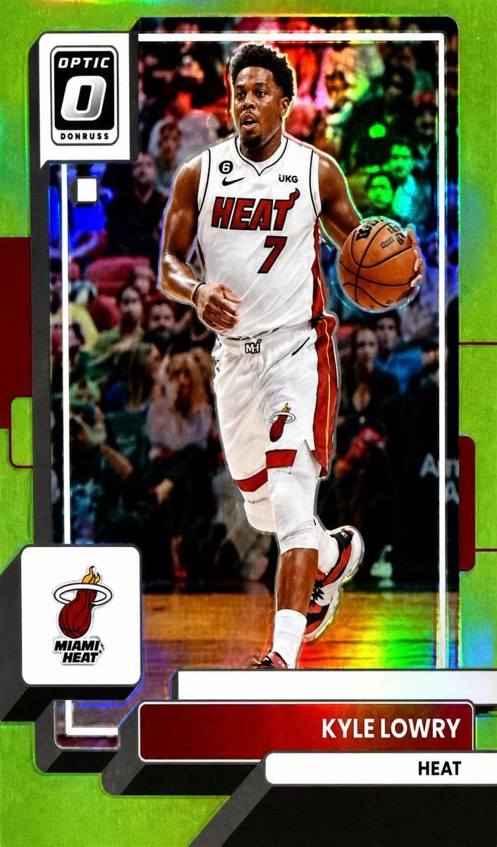 Kyle Lowry 2022 panini Donruss Optic