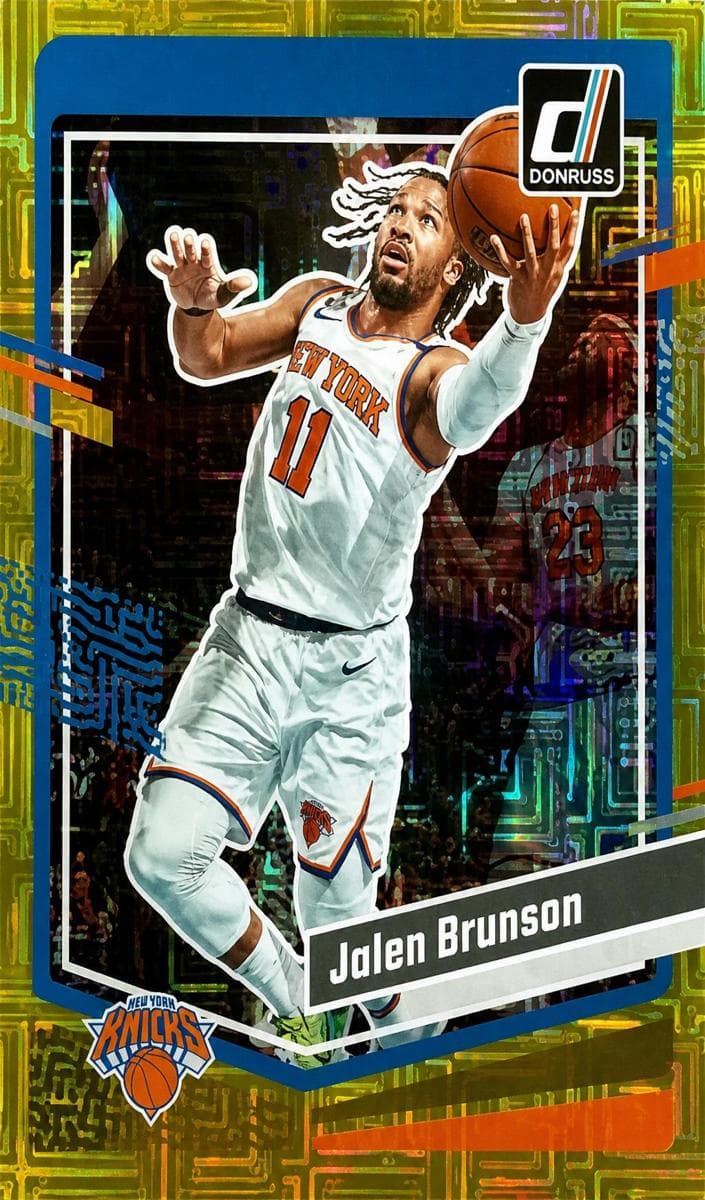 Jalen Brunson 2023 panini Donruss
