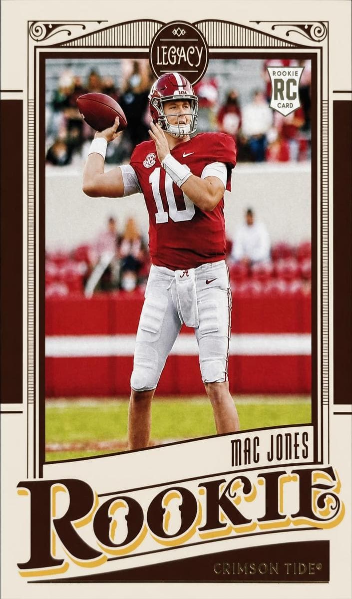 Mac Jones 2021 panini