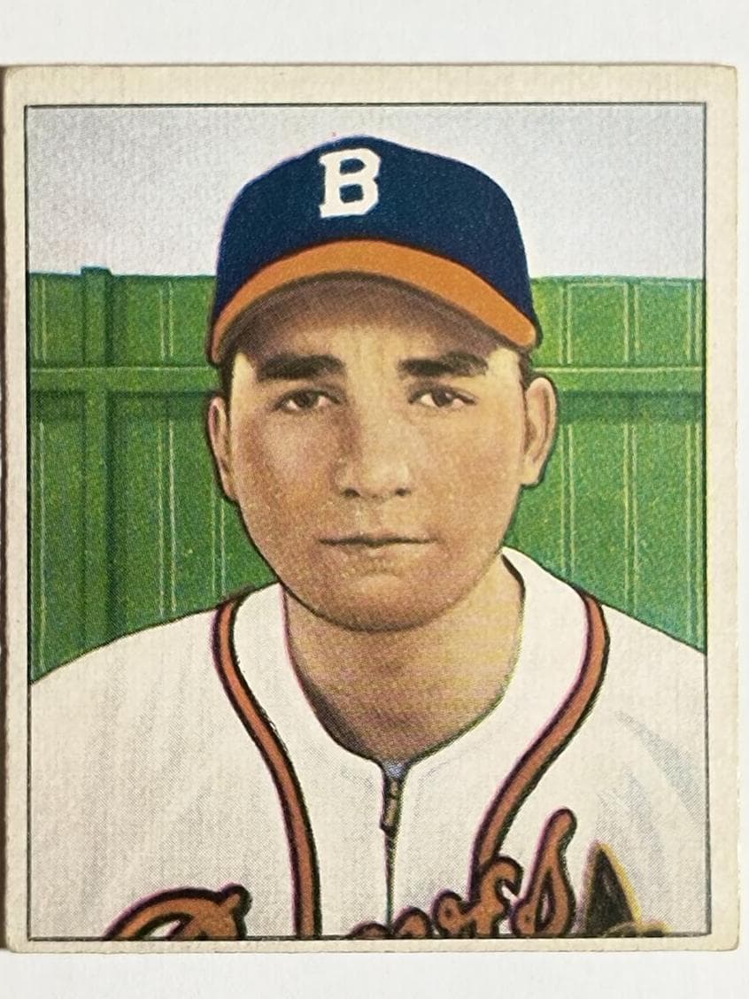 Johnny Antonelli 1950 bowman Bowman