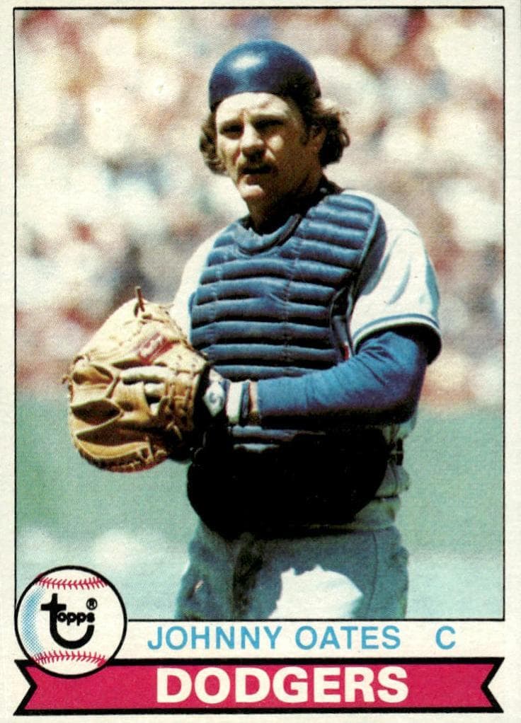 Johnny Oates 1979 topps Topps