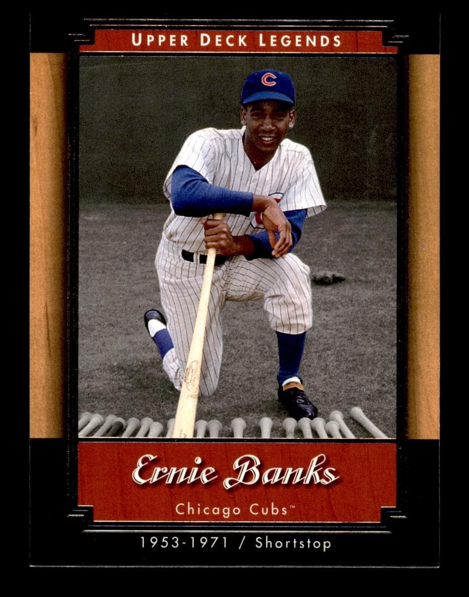 Ernie Banks 2001 upper-deck Upper Deck Legends