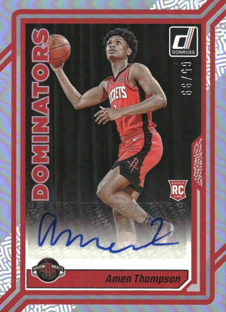Amen Thompson 2023 panini Donruss