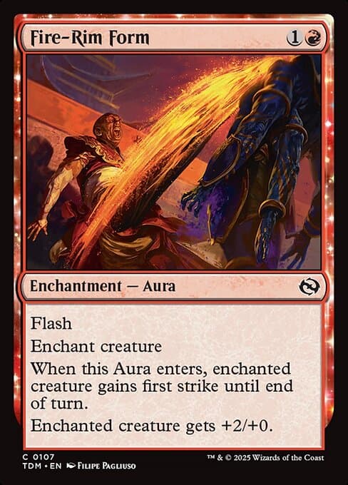 Fire-Rim Form 2025 Magic: The Gathering Tarkir: Dragonstorm