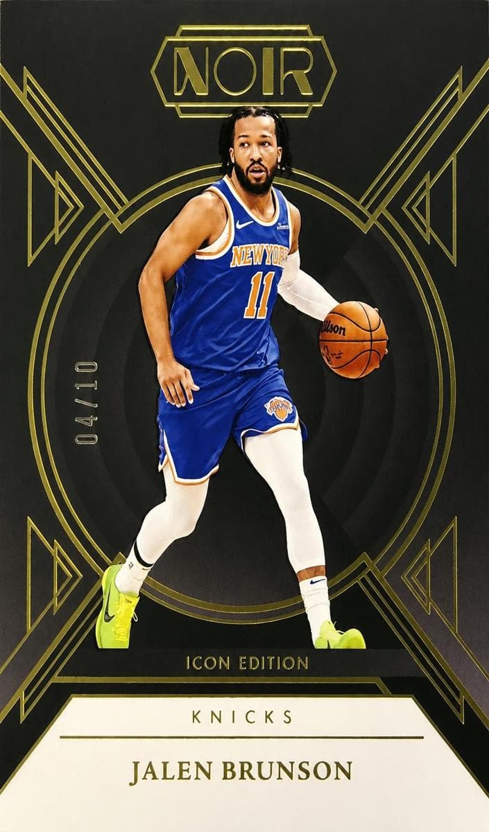 Jalen Brunson 2024 panini Panini Noir