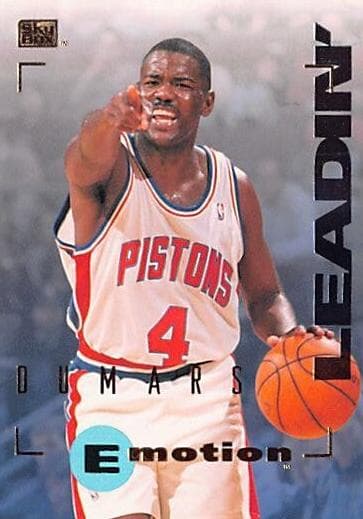 Joe Dumars 1994 skybox Emotion