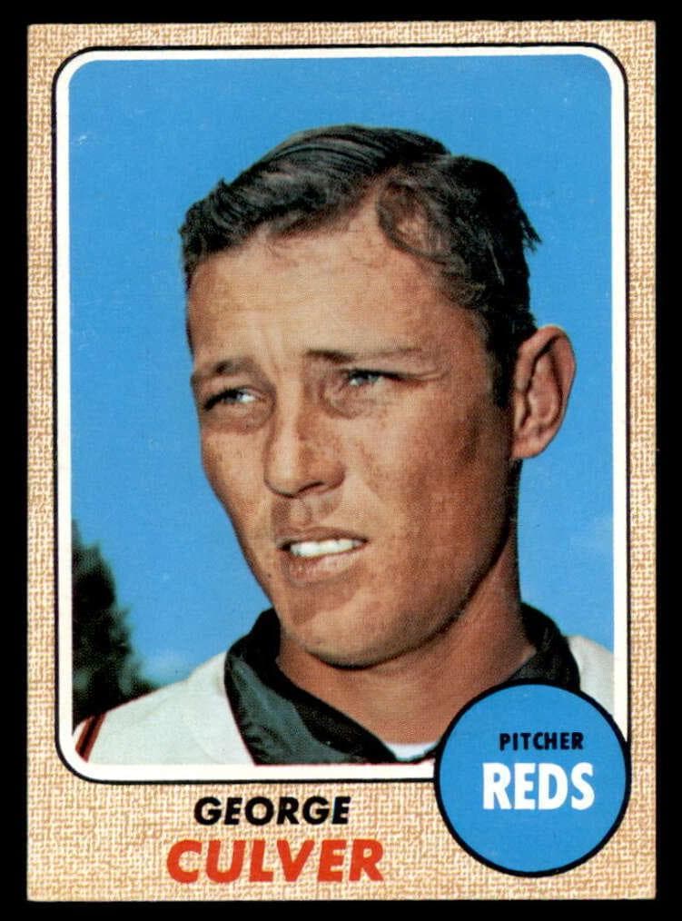 George Culver 1968 topps Topps