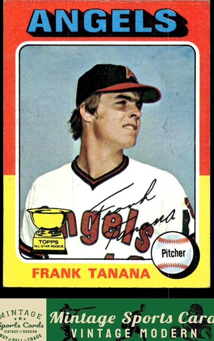 Frank Tanana 1975 topps Topps