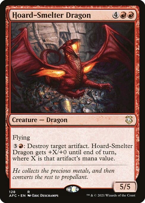 Hoard-Smelter Dragon 2022 Magic: The Gathering Starter Commander Decks