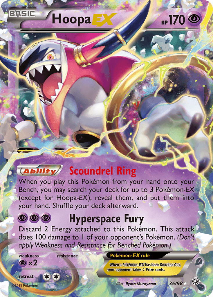 Hoopa EX 2015 Pokemon