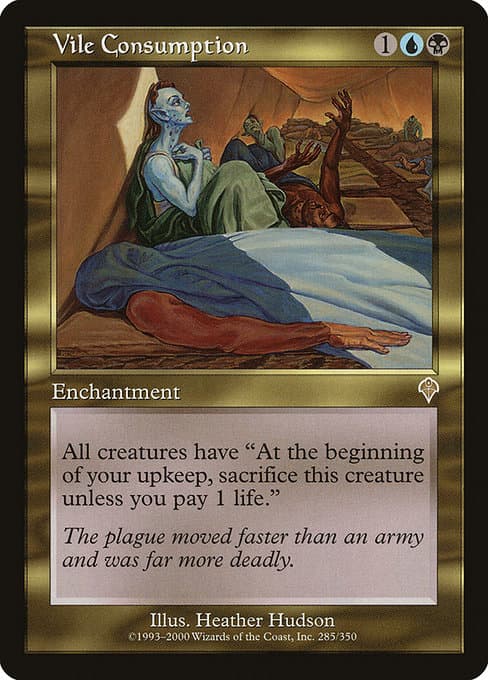 Vile Consumption 2000 Magic: The Gathering