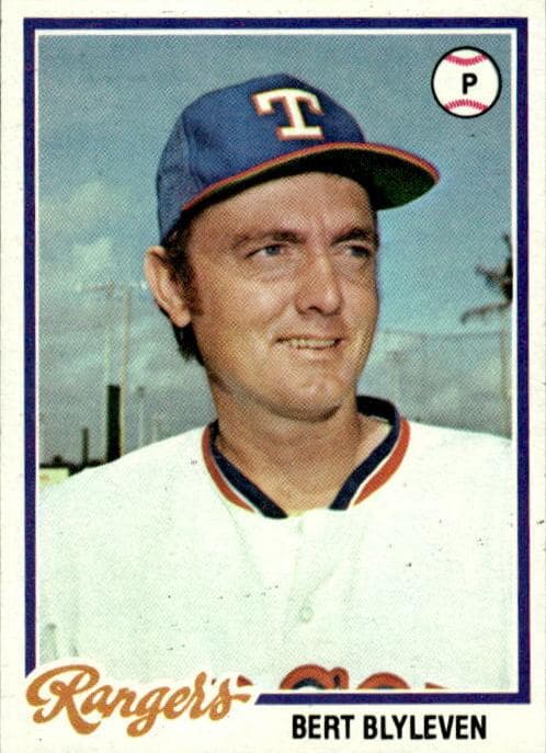 Bert Blyleven 1978 topps Topps