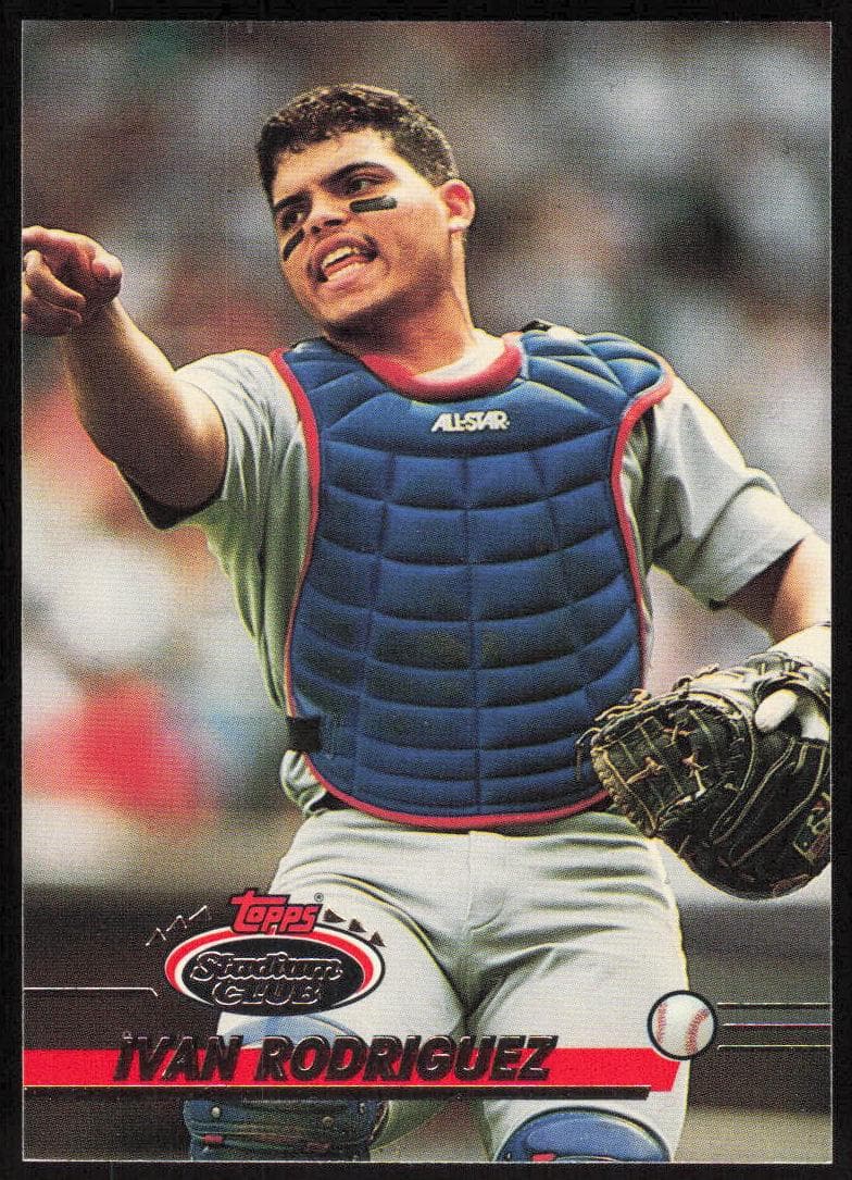 Ivan Rodriguez 1993 unknown Stadium Club