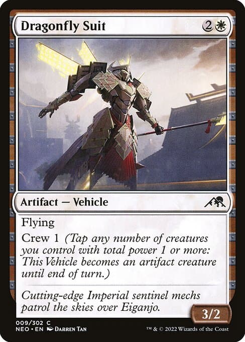 Dragonfly Suit 2022 Magic: The Gathering Kamigawa: Neon Dynasty