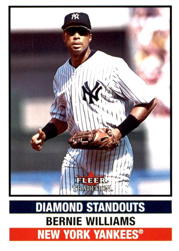 Bernie Williams 2002 fleer Fleer Tradition Update