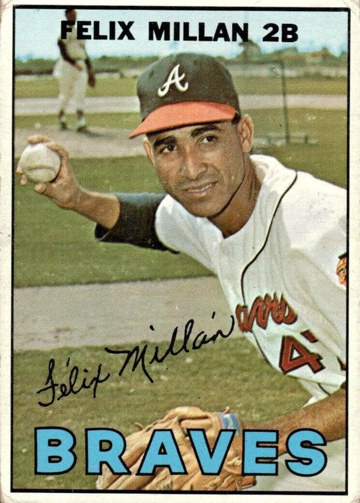 Felix Millan 1967 topps Topps