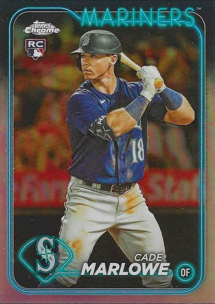 Cade Marlowe trading card